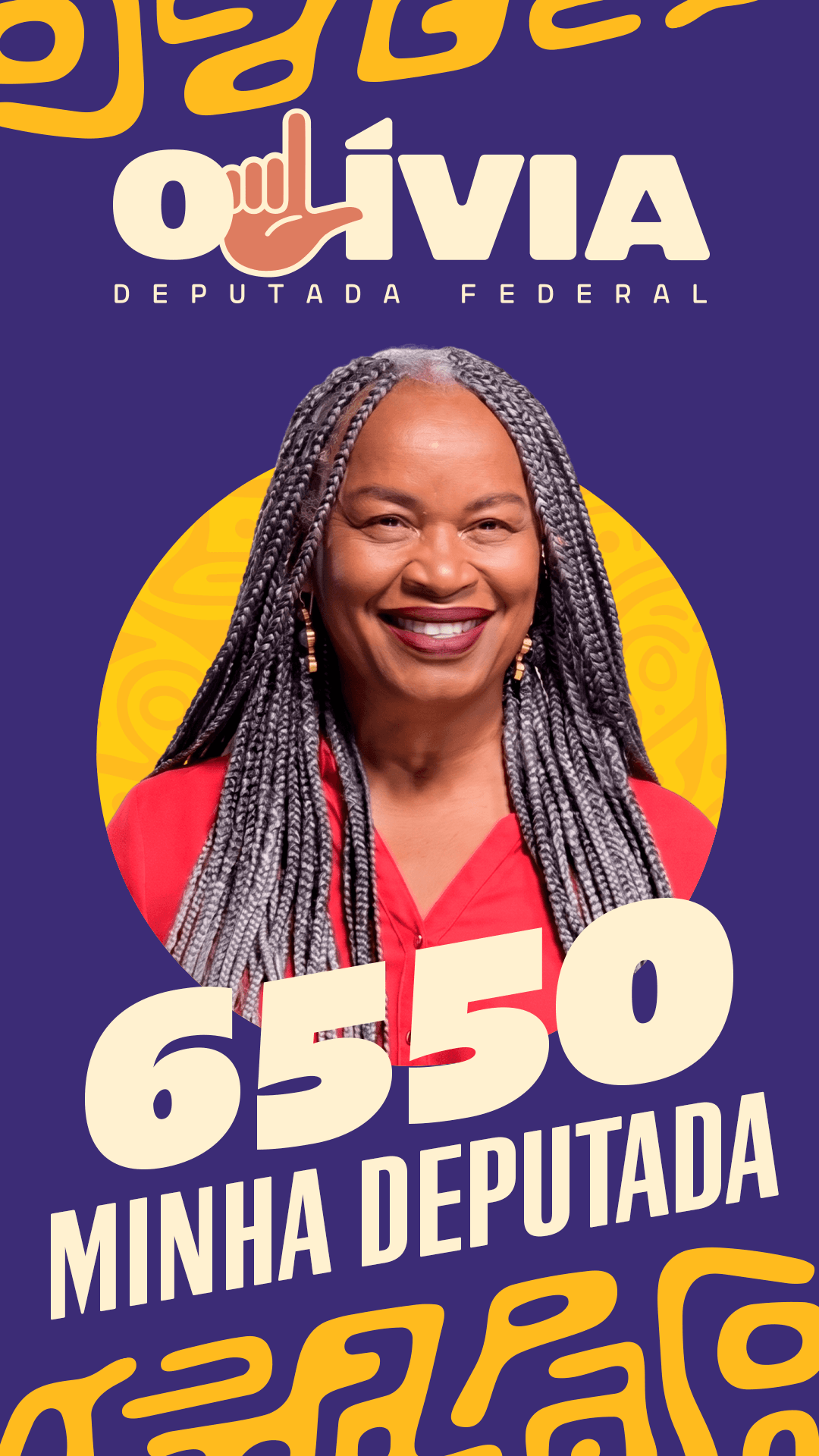 Papel de parede de Olívia Santana - 6550