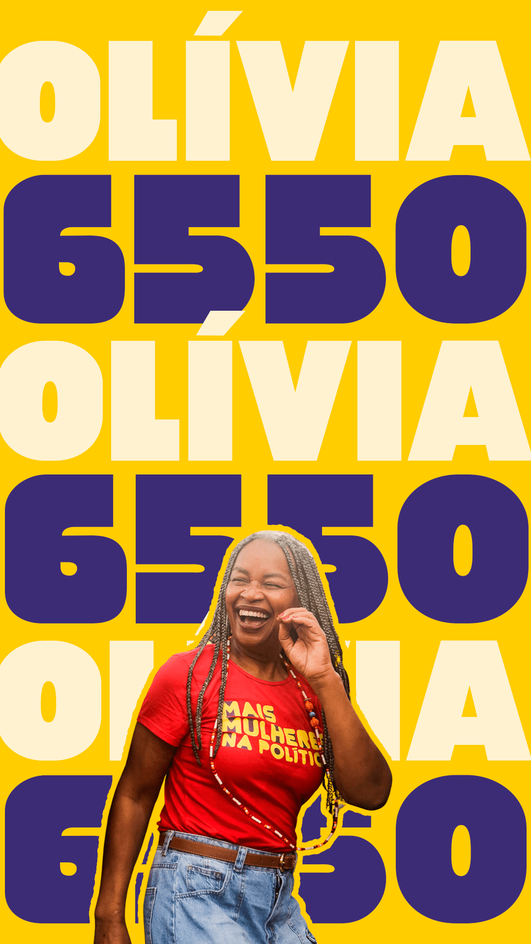 Papel de parede de Olívia Santana - 6550