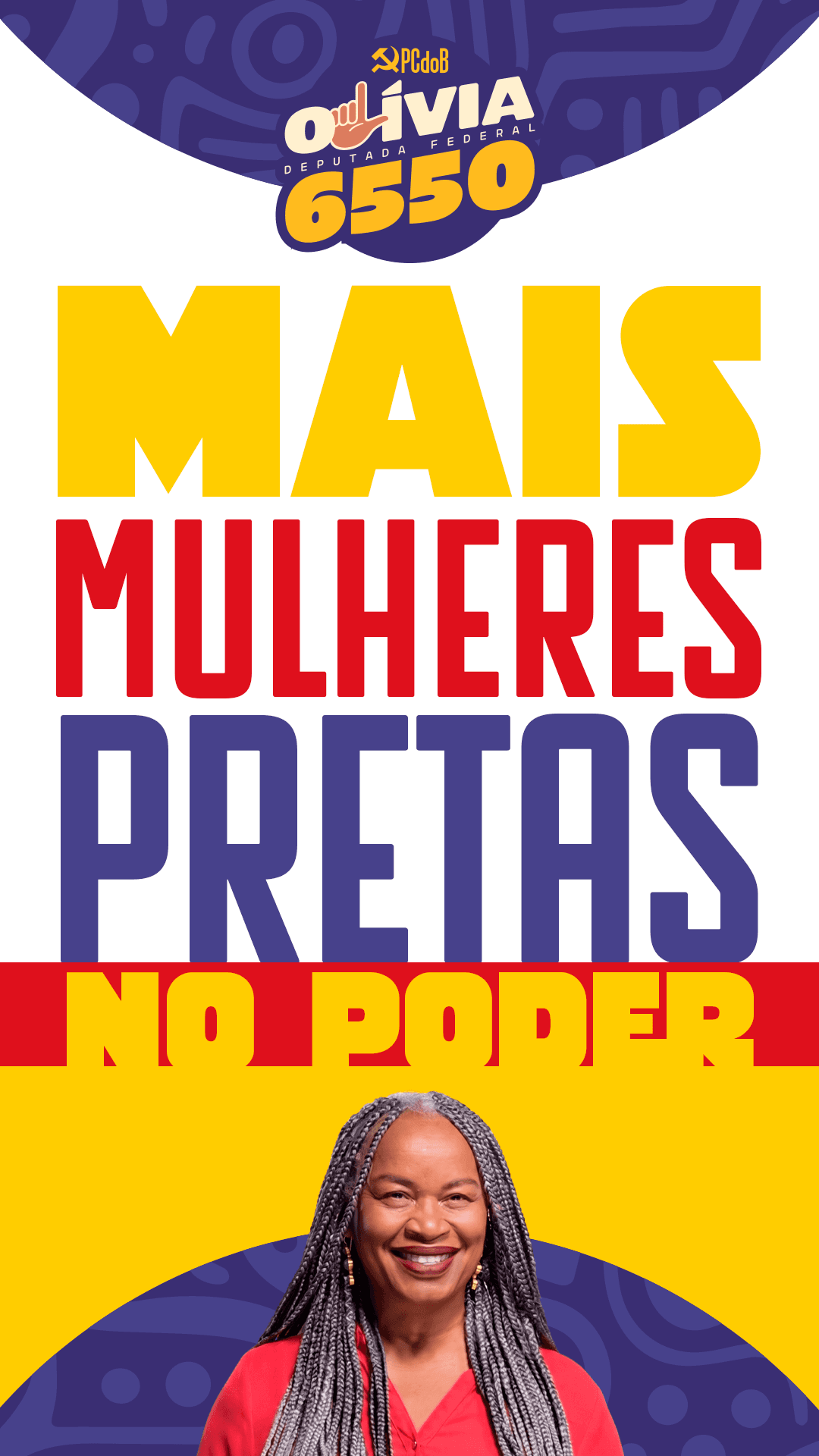 Papel de parede de Olívia Santana - 6550